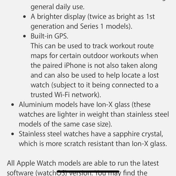 Apple Watch Rose Gold series 7000 white 38mm band - Picture 5 of 6